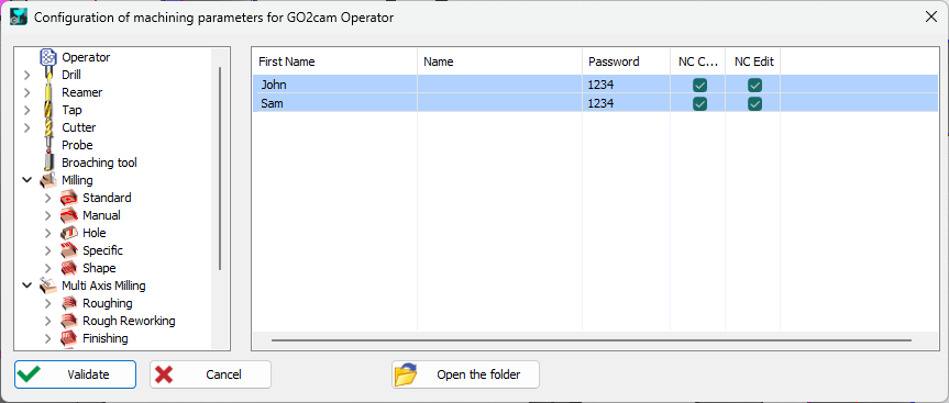 GO2cam Operator