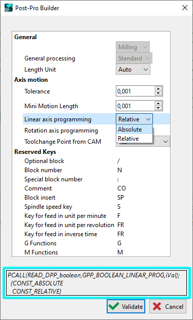 Revisions - Improvements for GO2cam V6.12